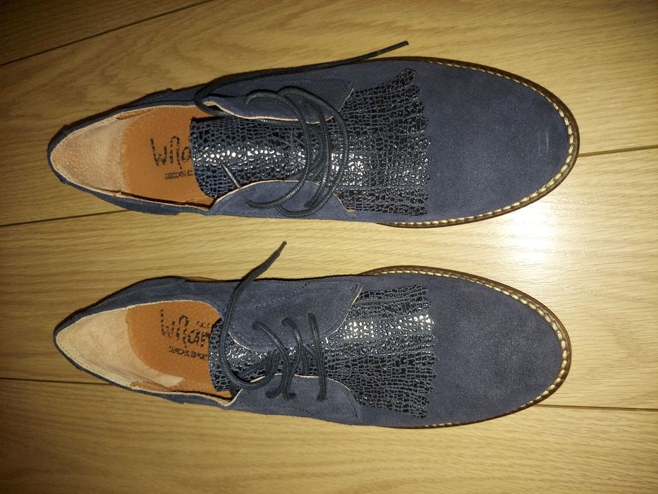 Sapatos Milano em pele