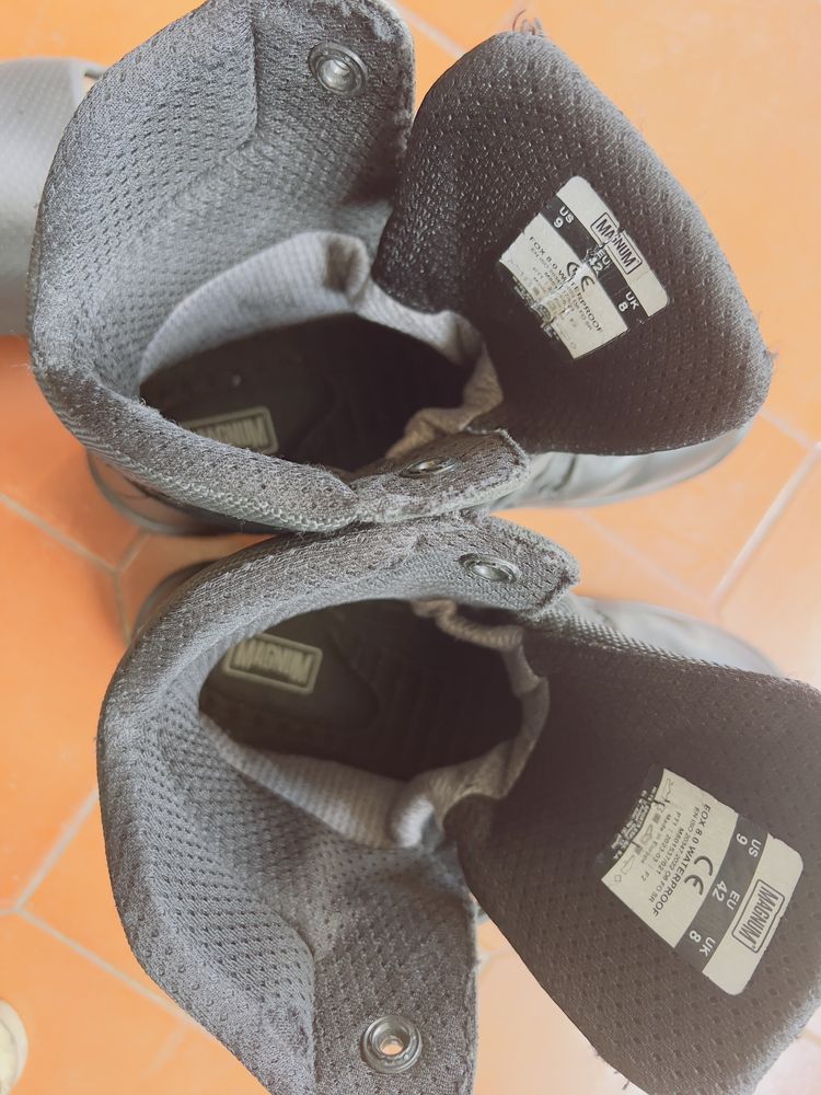 Bota para vigilante privado