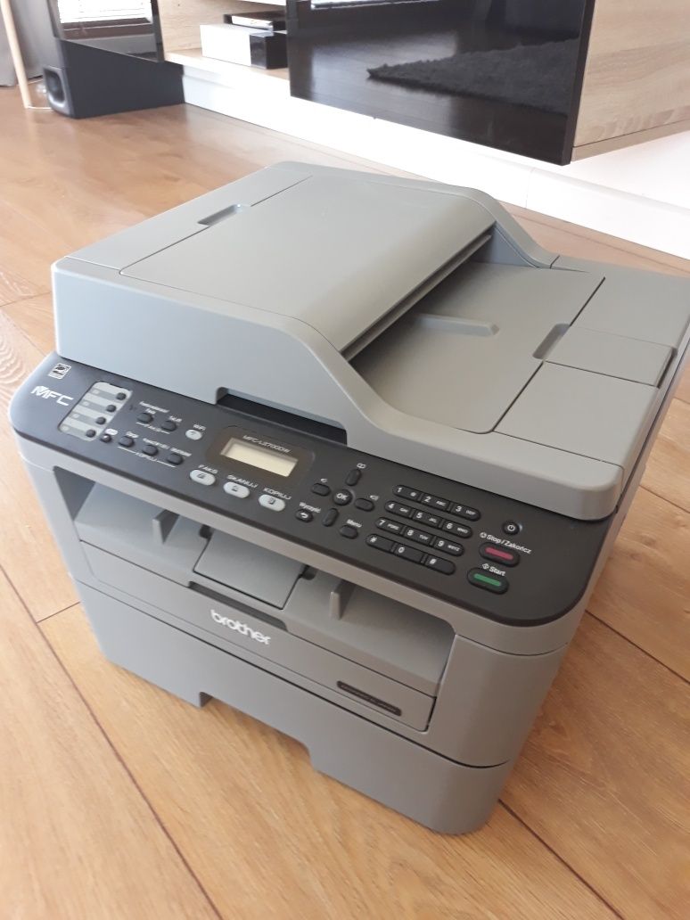 Drukarka laserowa Brother MFC-L2700DW WiFi + nowy nieużywany  toner