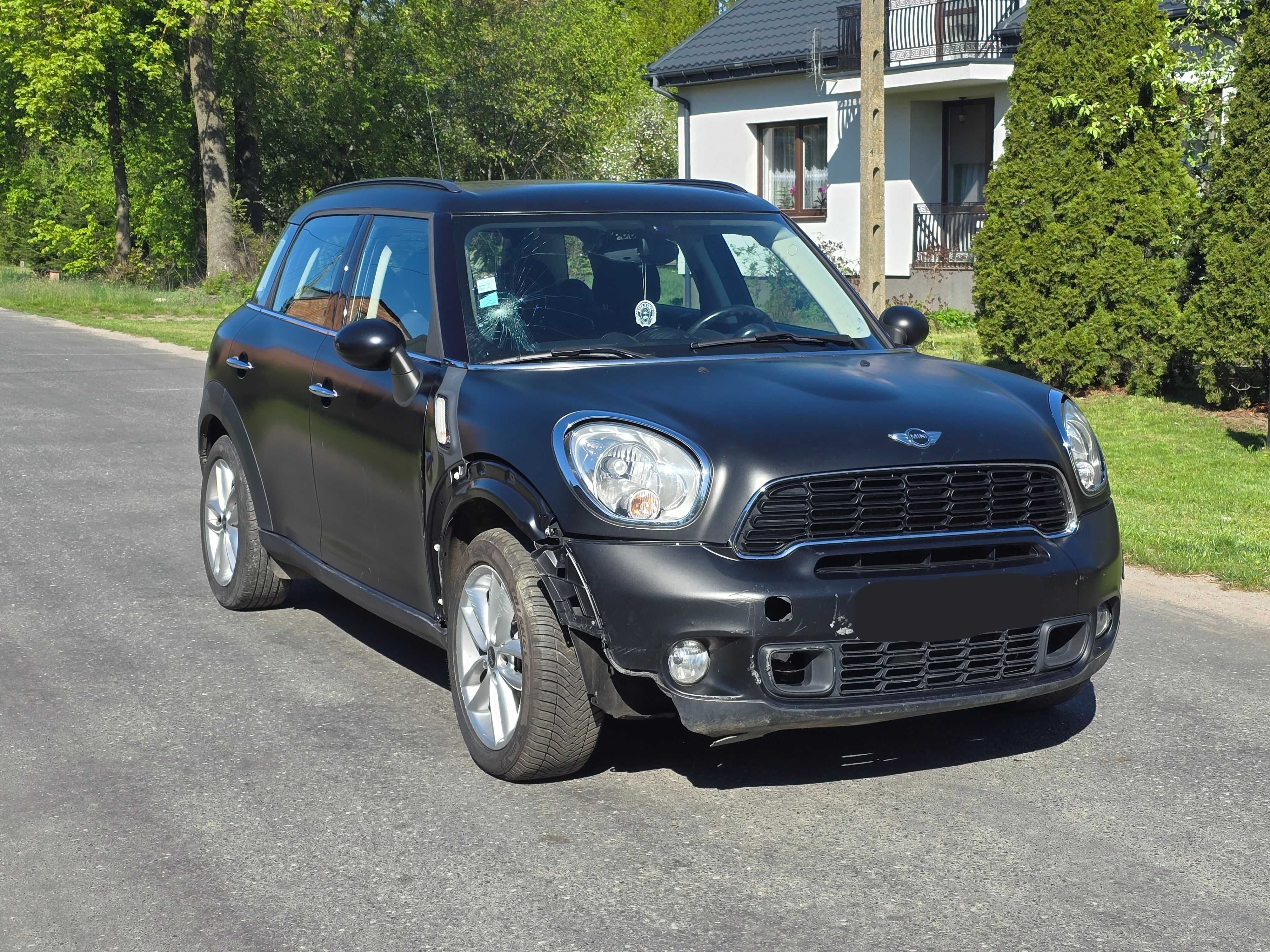 Mini Countryman SD, 2.0d 143, manual, navi, klimatronik, Frozen BLACK