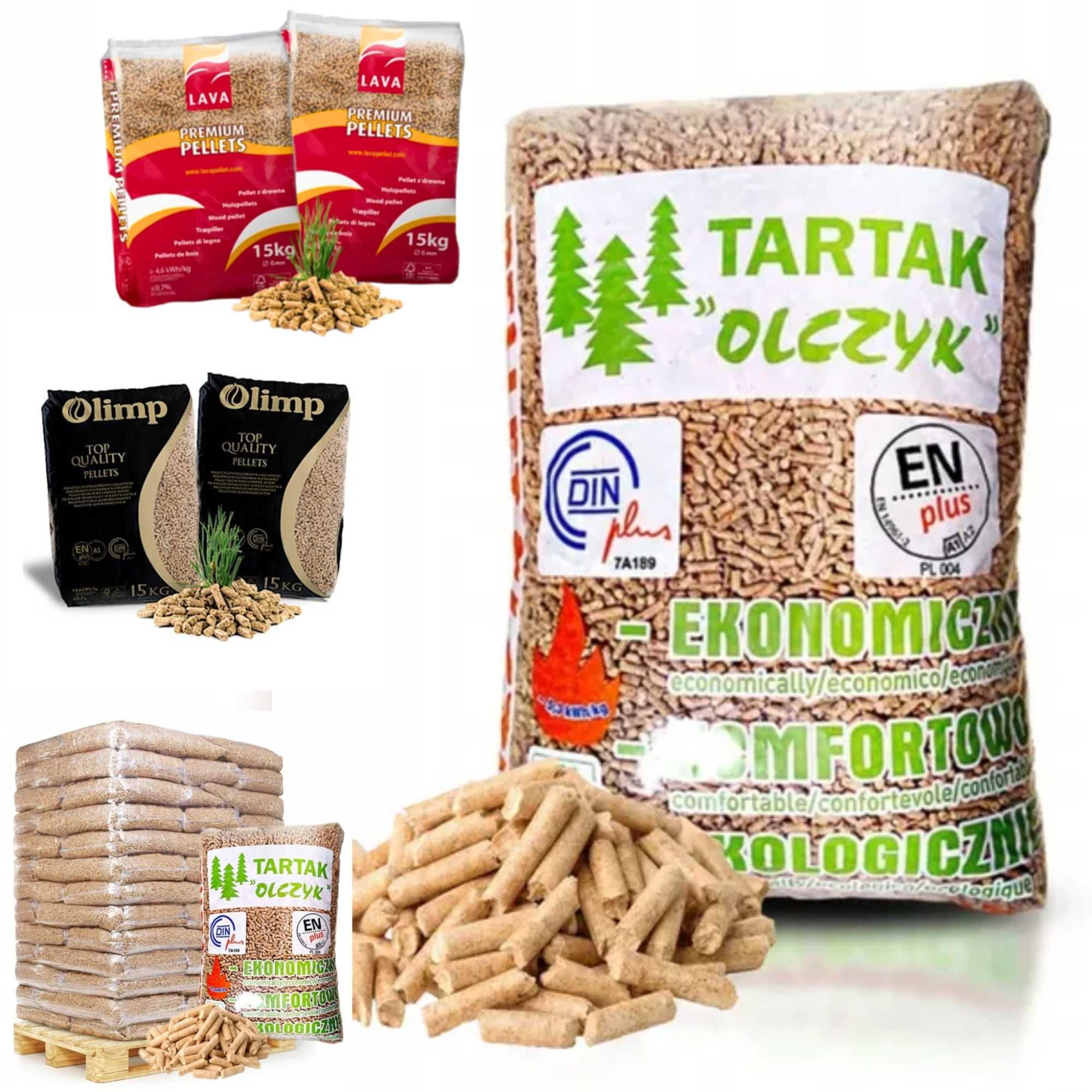 Pellet Lava ,Olimp, Olczyk ,Premium Biomasa, Wysyłka cały kraj