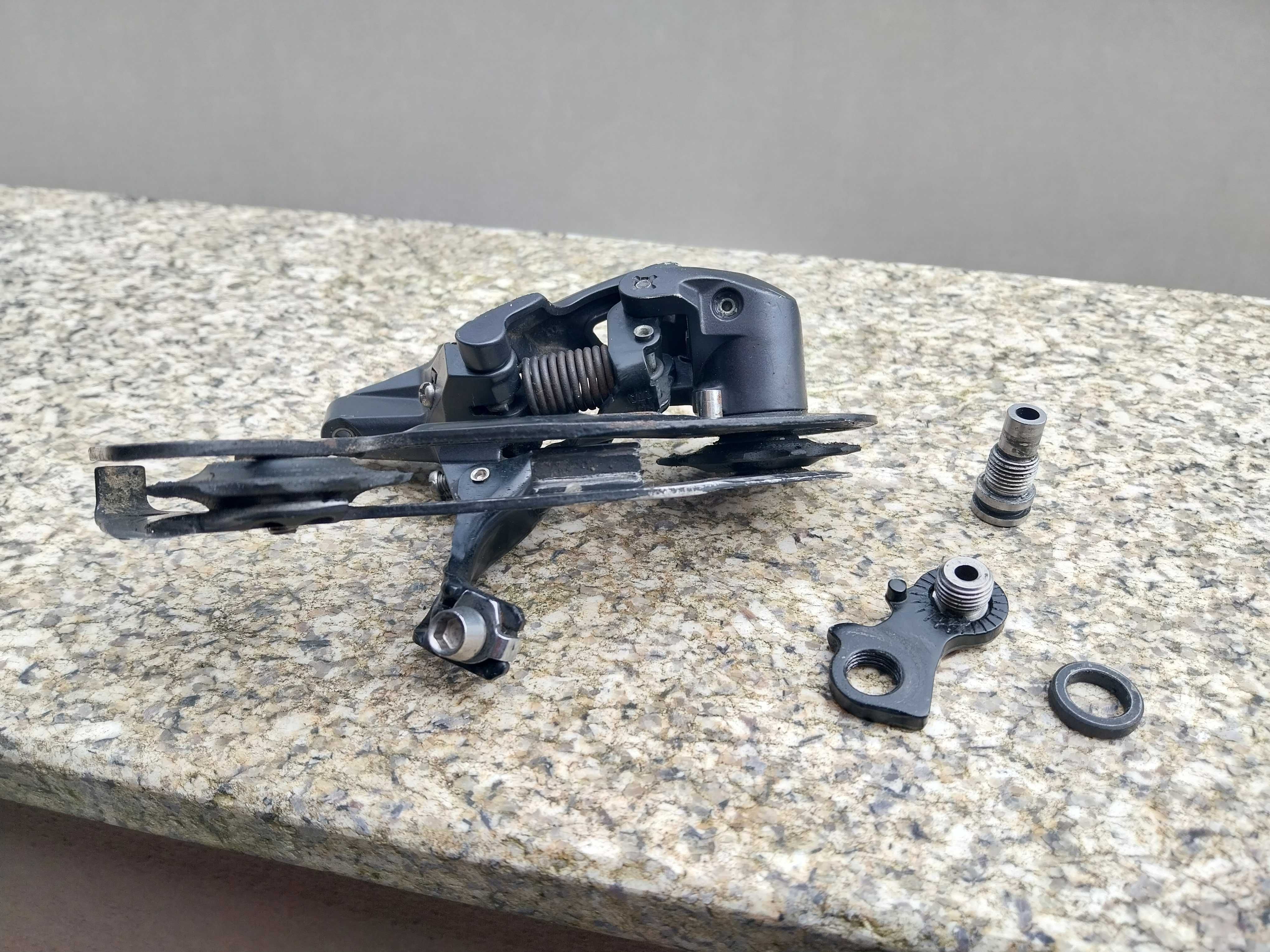 Desviador Shimano SLX 10v e Pastilhas metálicas travões BTT Shimano