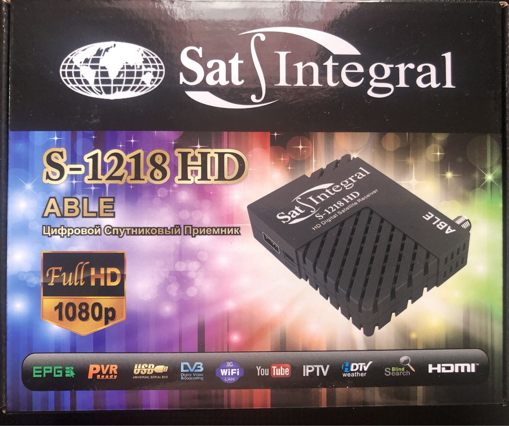 Супутниковий тюнер Satintegral S-1218 HD Able