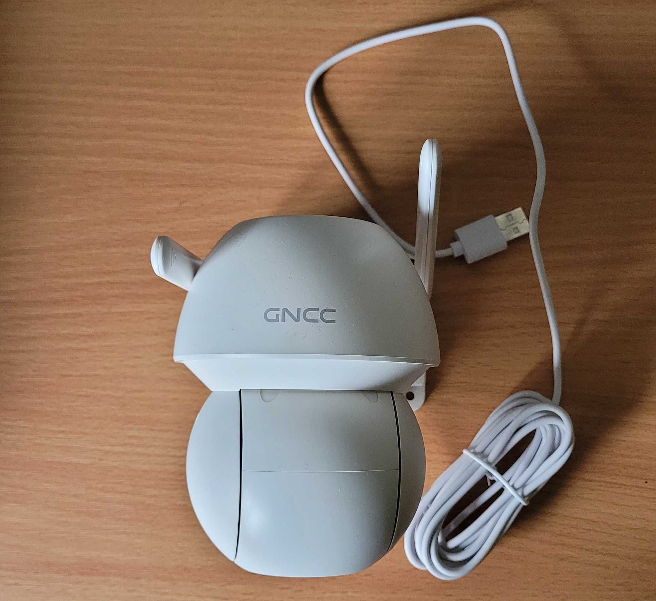 Zewnętrzna kamera IP GNCC GK1Pro 2K i kolorowym noktowizorem