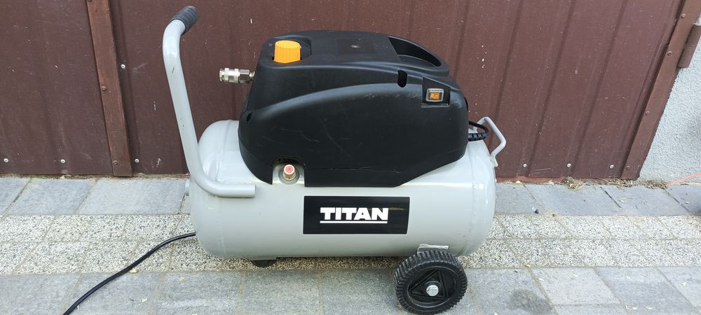 Kompresor bezolejowy titan 24 l