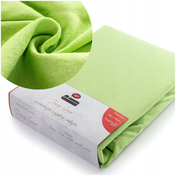 Prześcieradło 60x120 Jersey z Gumką Gaja 35