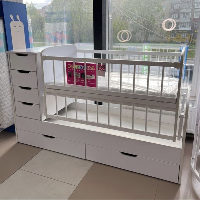 Дитяче ліжко-трансформер