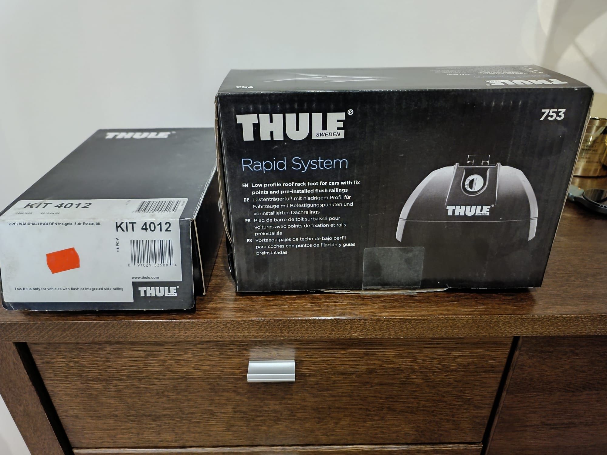 Thule Rapid system 753 belki dachowe Opel Insignia 5dr kombi 2008r