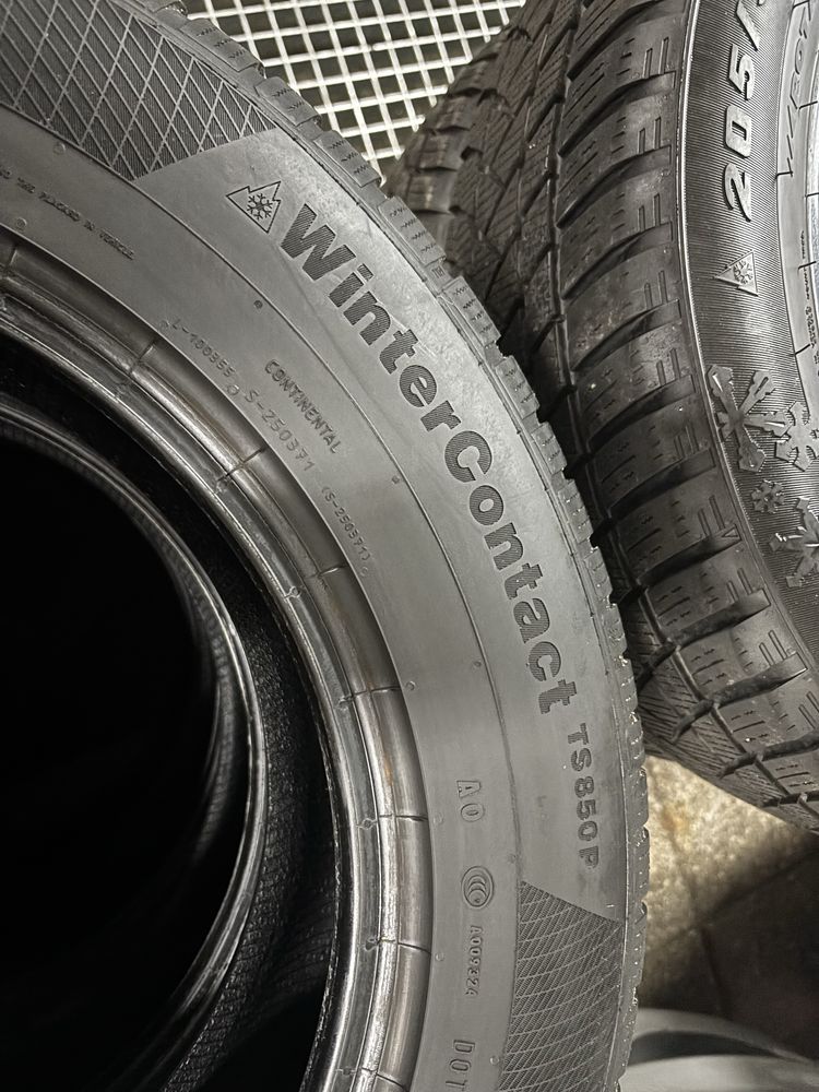 Komplet opon zimowych 215/65 R17 Continental