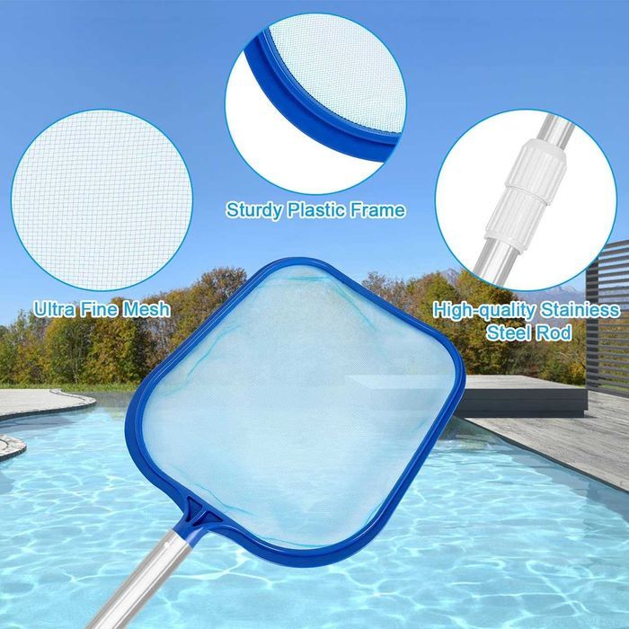 Kit de manutenção de piscina GAFILD, 6 peças, novo