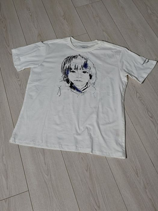 Футболка Takahiromiyashita The soloist "i live now" белая