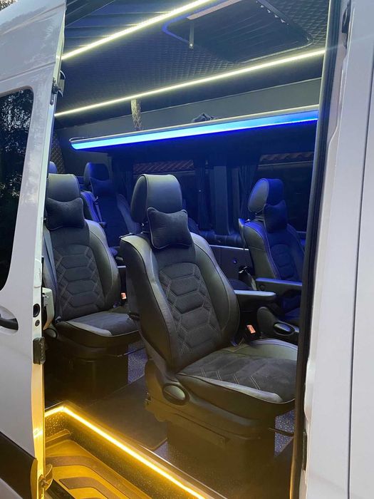 Пасажирські перевезення, передачі Німеччина-Іспанія-Польша-Бельгія