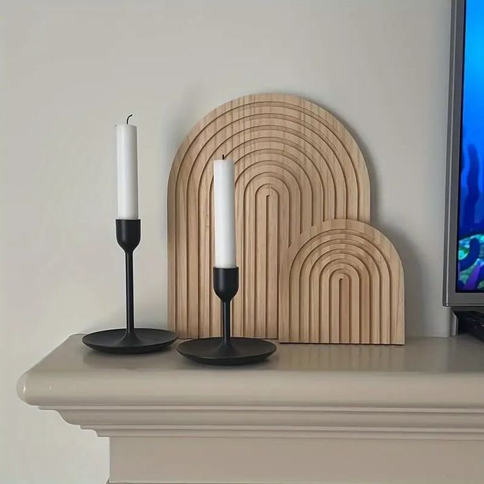 Drewniana Deska w Stylu Boho