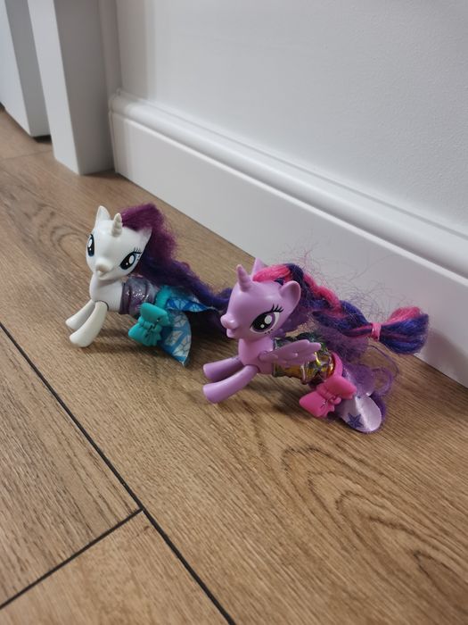Rarity i Twilight Sparkle kucykowa przemiana - My Little Pony