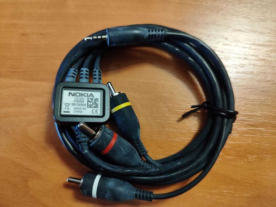 Новий відео-аудіо кабель Nokia CA-92U. Оригінал