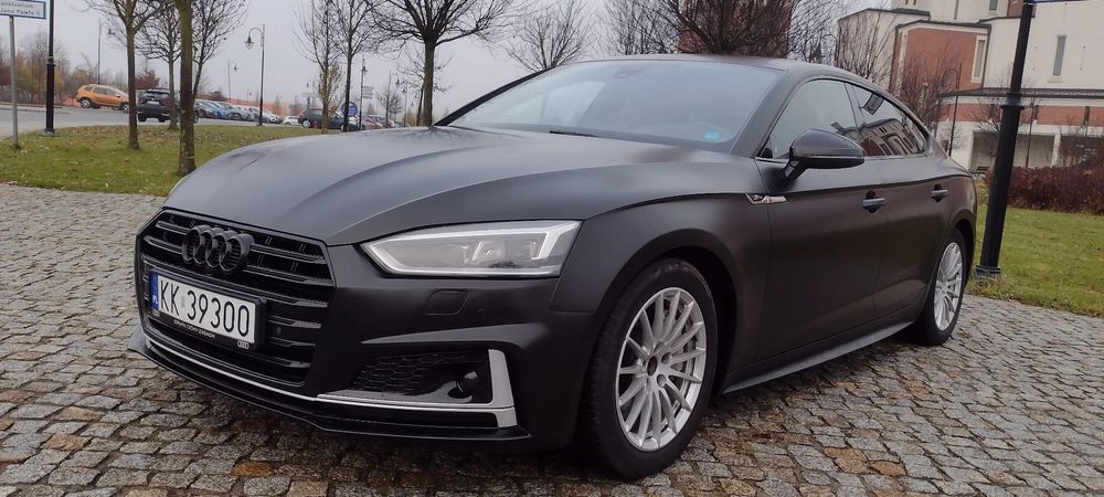 Audi A5 Sportback salon polska,76tys,km,quattro,s-line,okazja