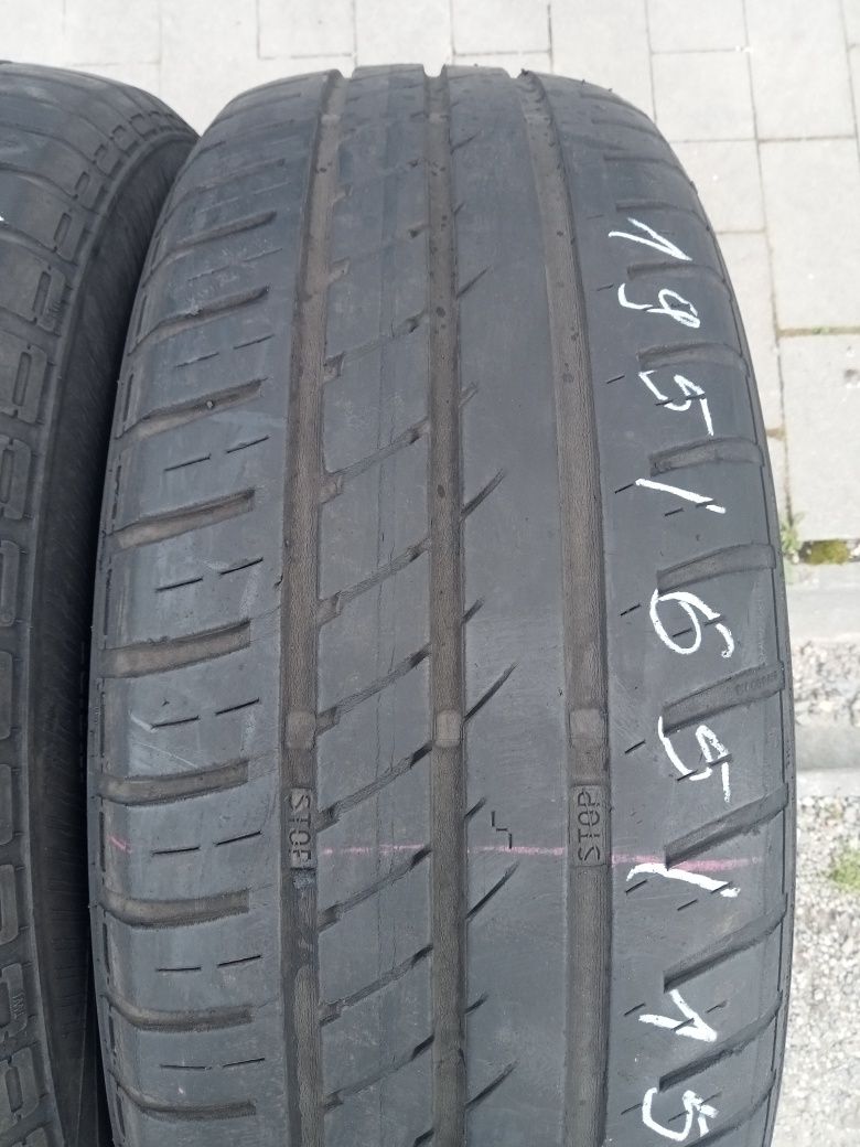 2x Opony Używane Letnie 195/65R15 Matador