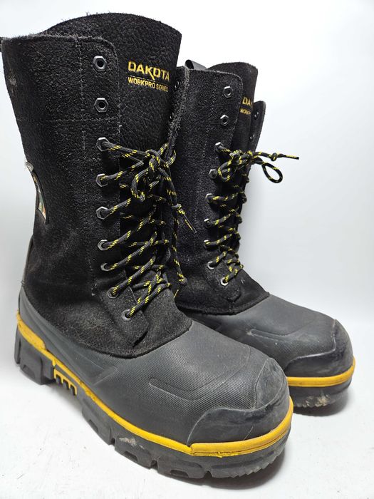 Buty robocze zimowe AMERYKAŃSKIE DAKOTA rozmiar 43 wkładki filcowe