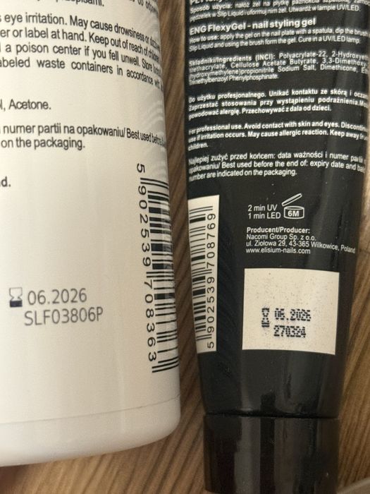 Zestaw do paznokci przedluzane żelowe hybrydowe sunone elisium