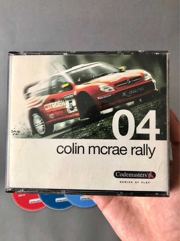 Gra colin mcrae rally 04 PC, 4xCD