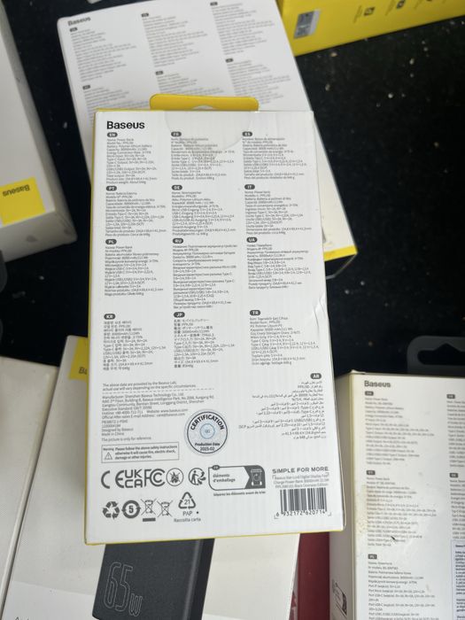 Павербанк Baseus Star Lord Display 22.5W 30000 mAh Black (PPXJ060101)