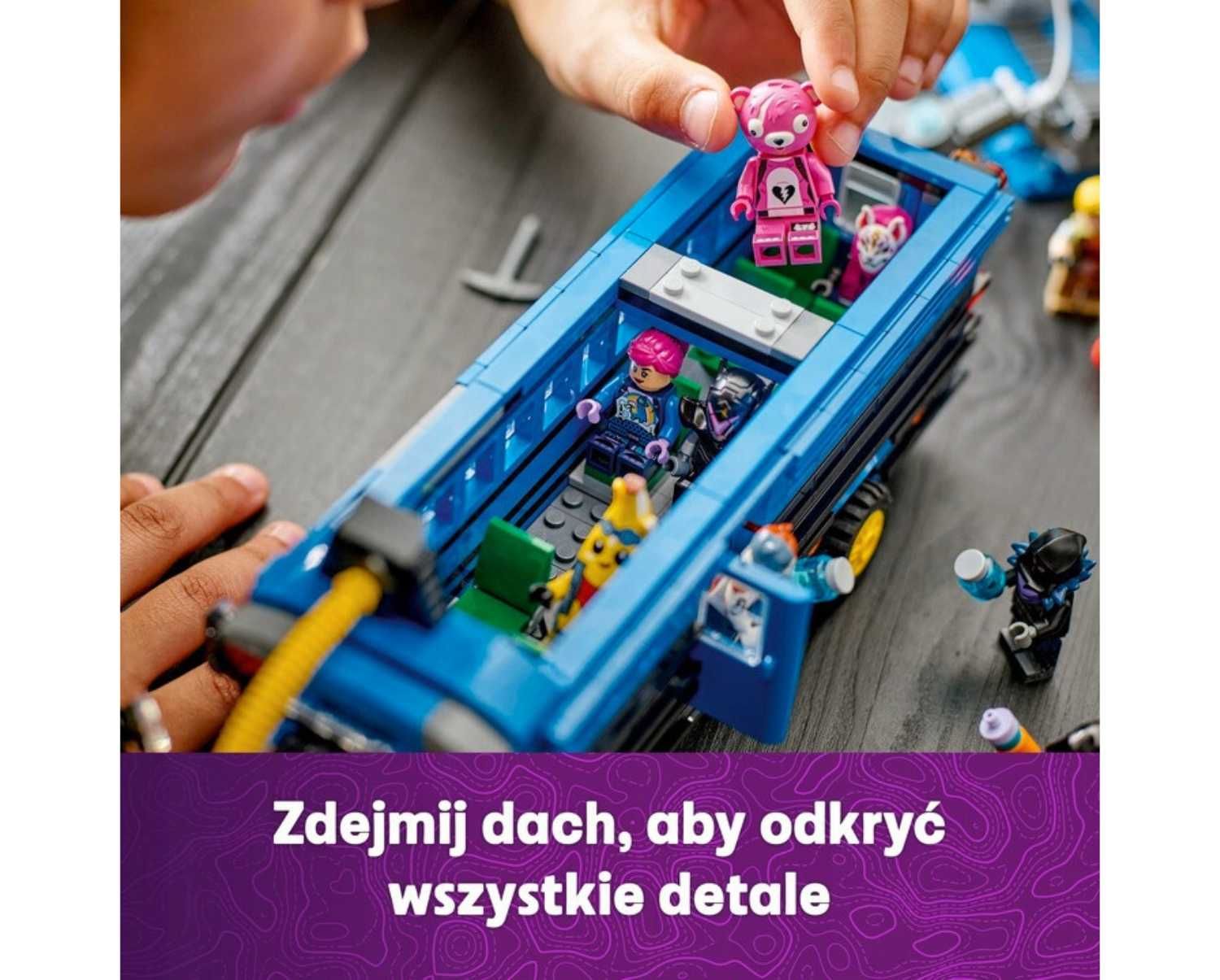 LEGO Fortnite Bus Bojowy 77073 Zestaw LEGO Fortnite Dla Dzieci NOWY!