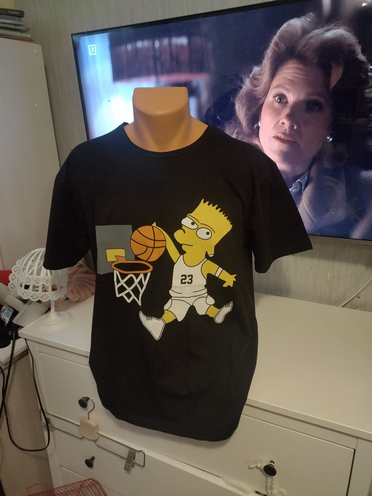 T-shirt z nadrukiem Simson