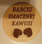 Podstawka pod kubek dla babci dziadka