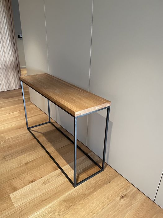 Consola em carvalho e ferro Corte Ingles