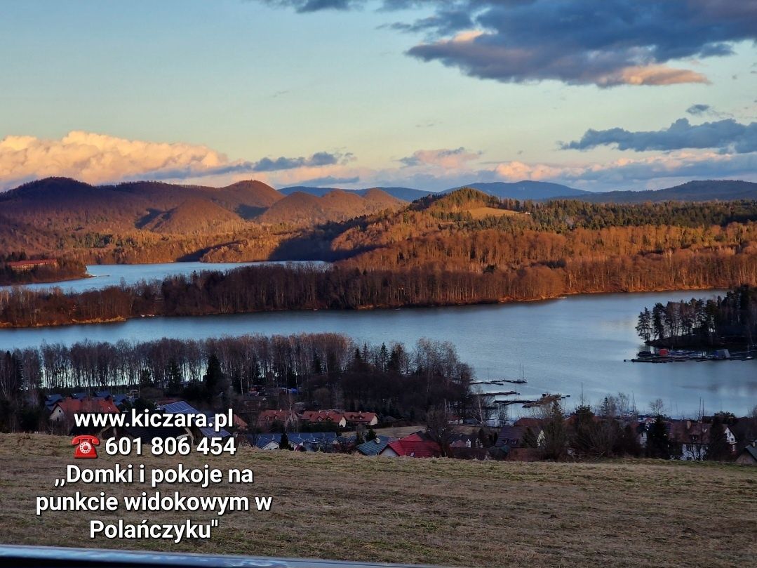 Noclegi Bieszczady -J.Solińskie Pokoje/ Domek nad Jeziorem