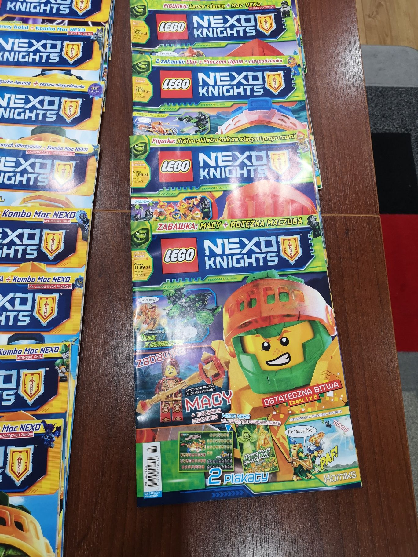 Gazety komiksy LEGO Nexo Knights