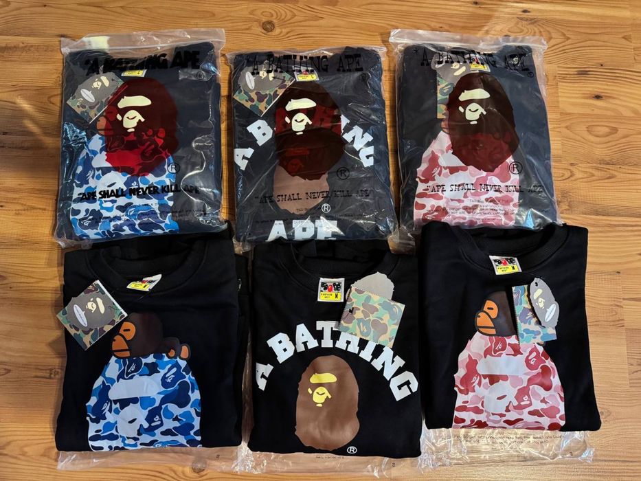 Худі Bape, світшот бейп, лонгслів бейп, светр Bape теплий на флісі