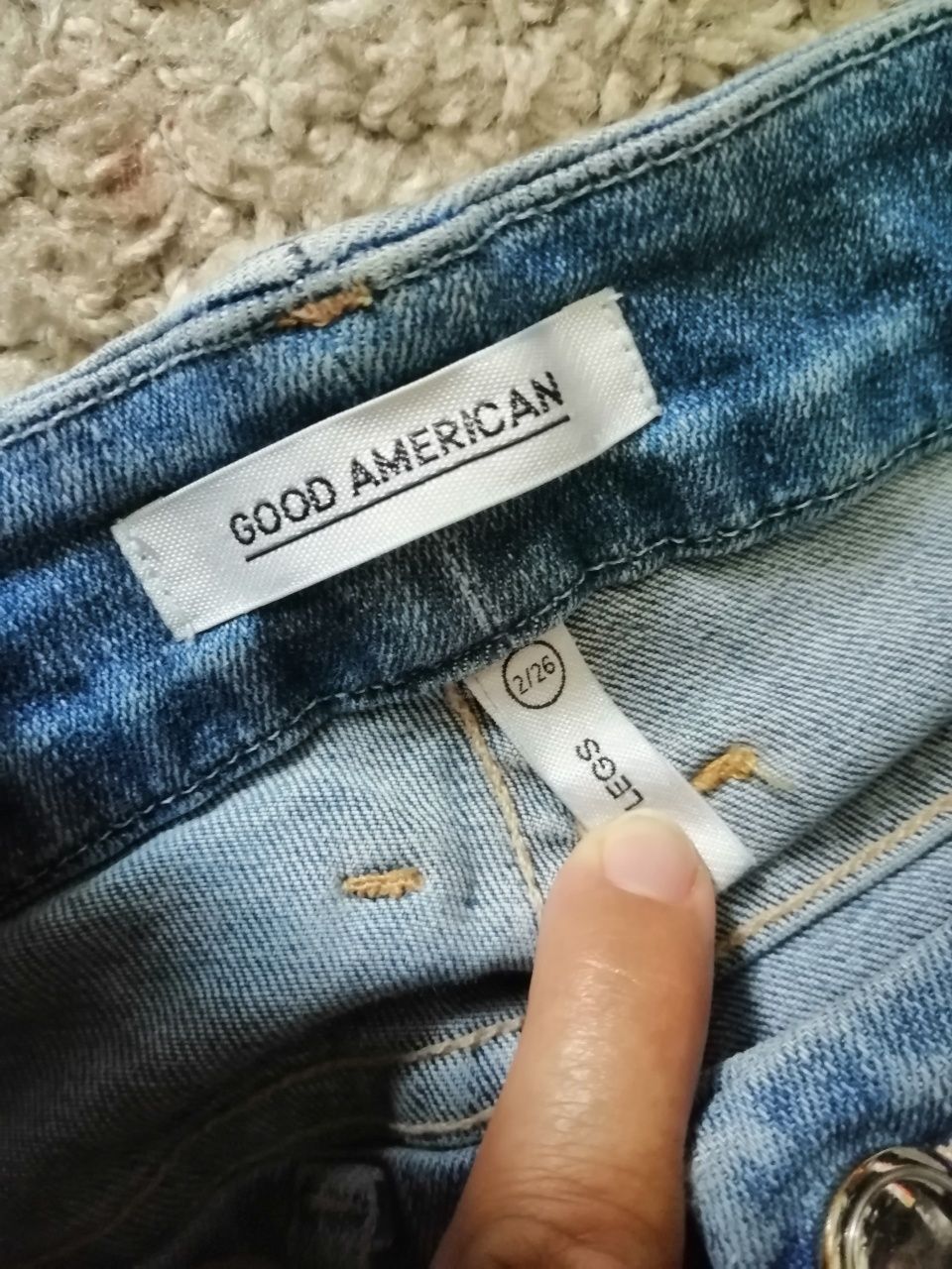 Spodnie jeansowe skinny S