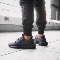 Кроссовки Adidas yeezy boost 350 V2 Black/Кросівки Адідас Ізі