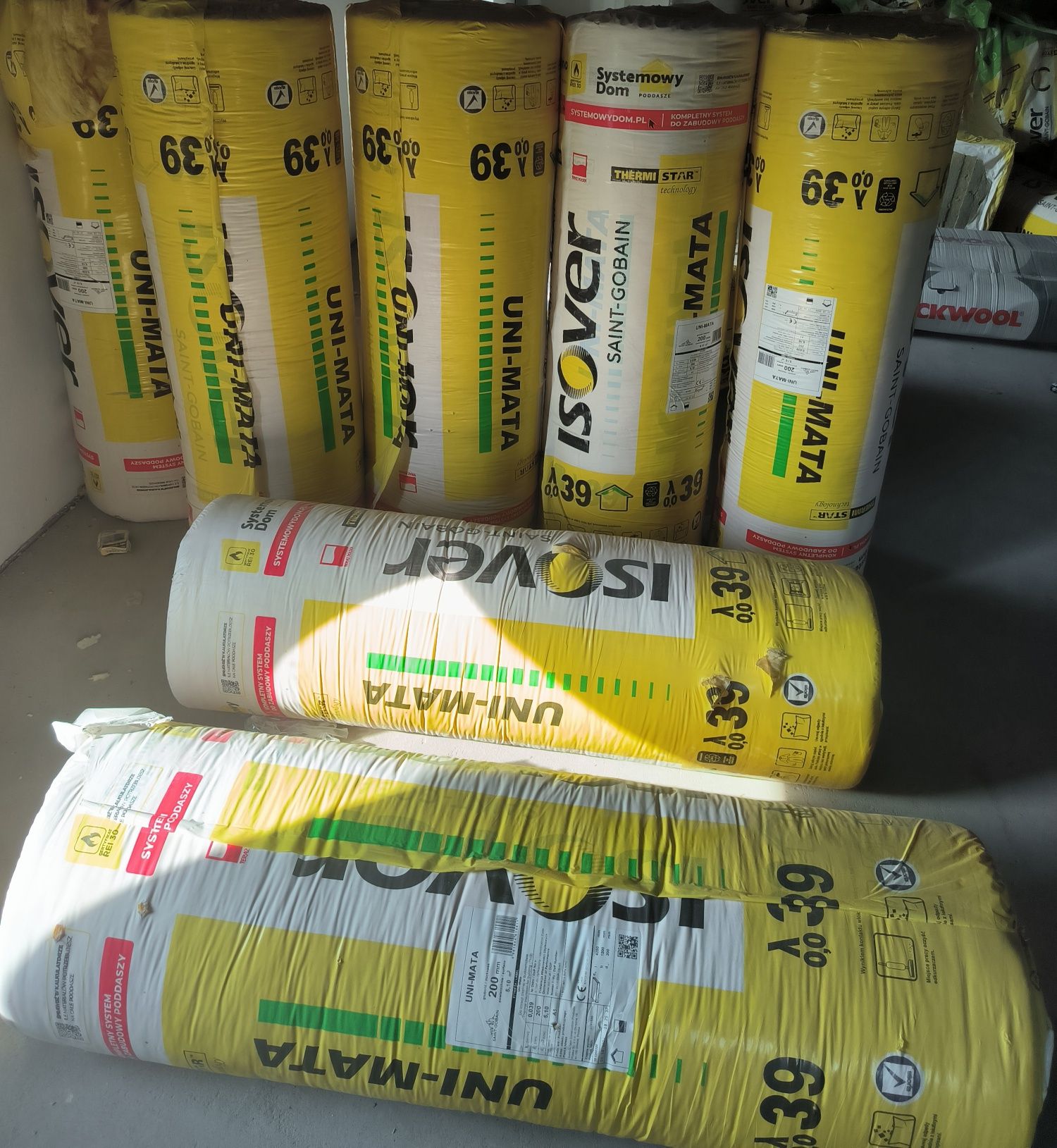 Isover Uni Mata 20cm 0,039 A1 5,10m2
