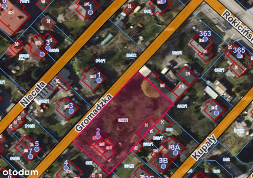 Działka z domkiem w spokojnej okolicy Łodzi na ul. Gromadzkiej