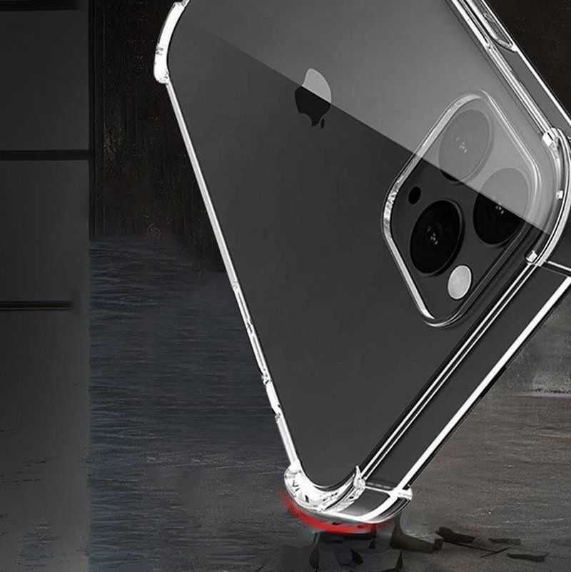 Etui Case Nowe na Smartfon iPhone Serii 11,12,13 Przeźroczysty