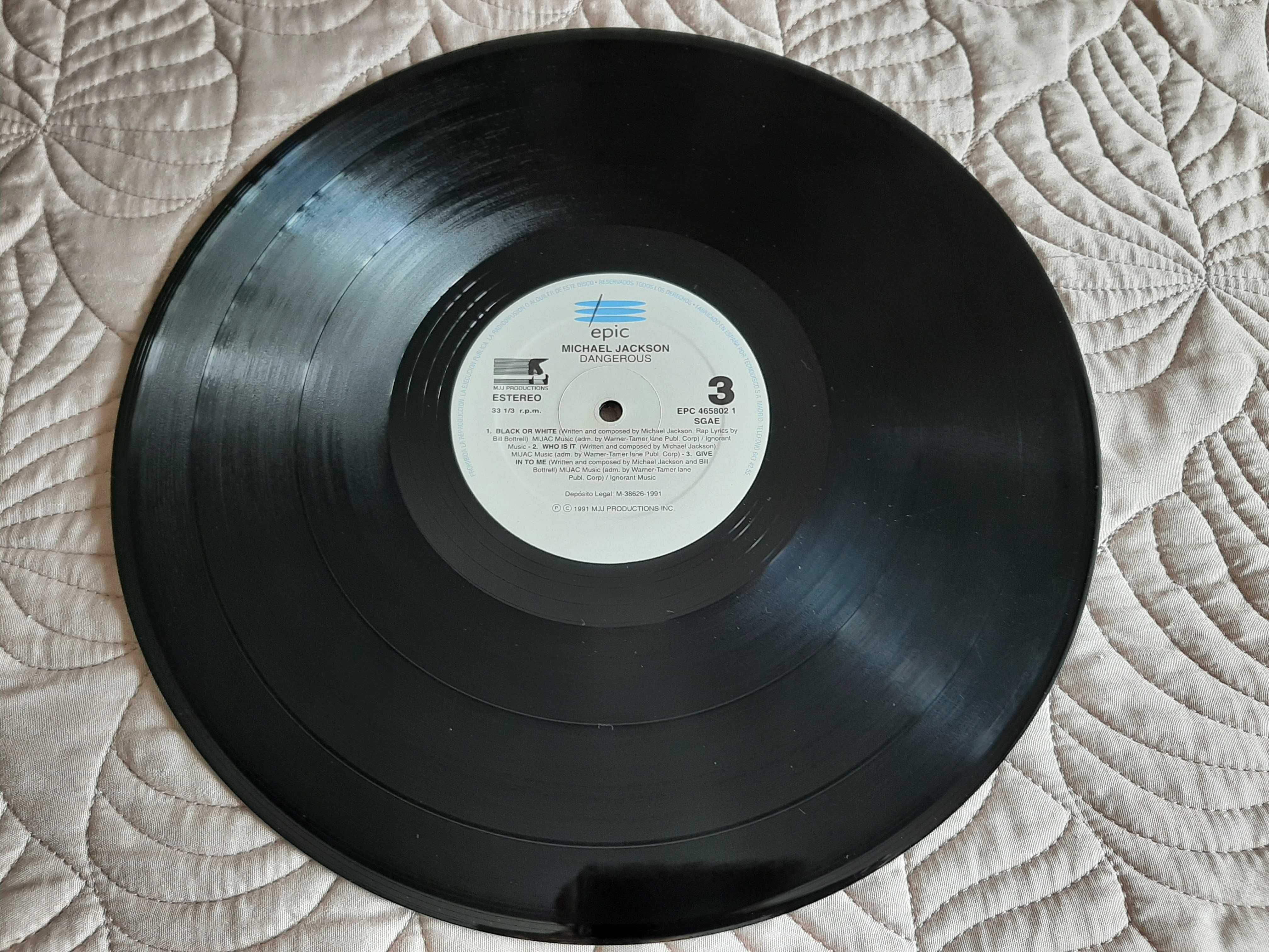 Michael Jackson - Dangerous - Espanha - 2 x Vinil LP