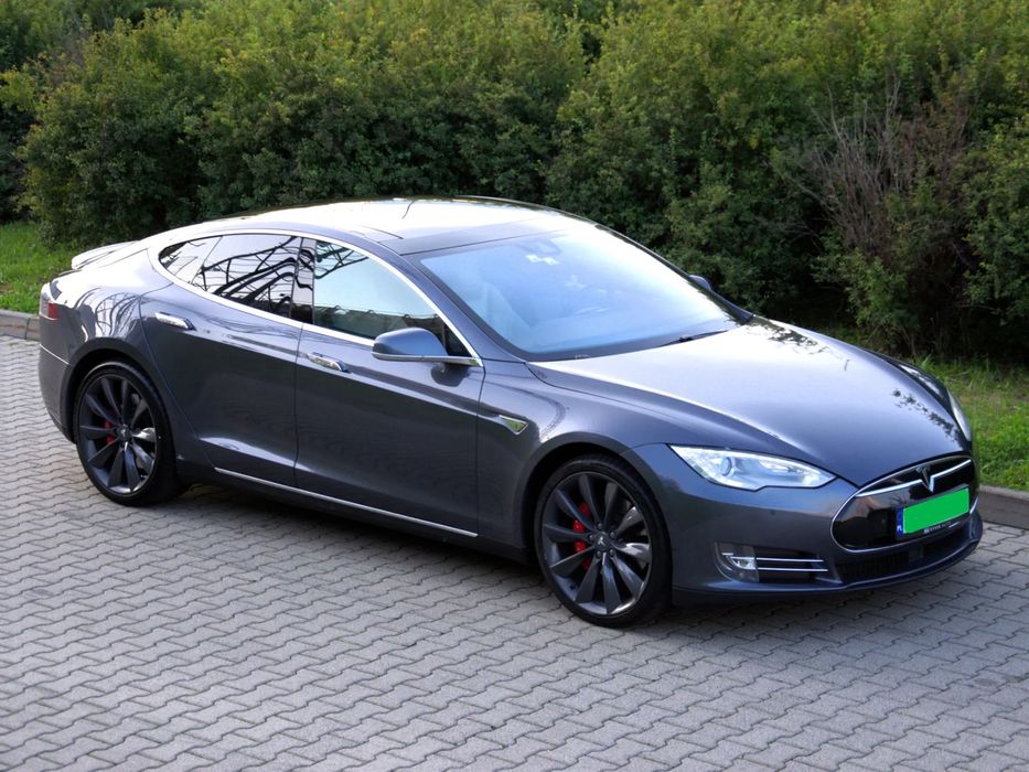 Tesla Model S BEZWYPADKOWA! Org. Lakier Stan Idealny!