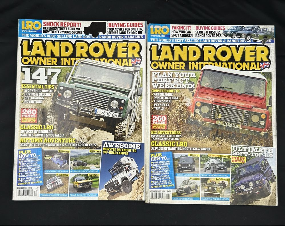 Revistas Land Rover Owner International 2010