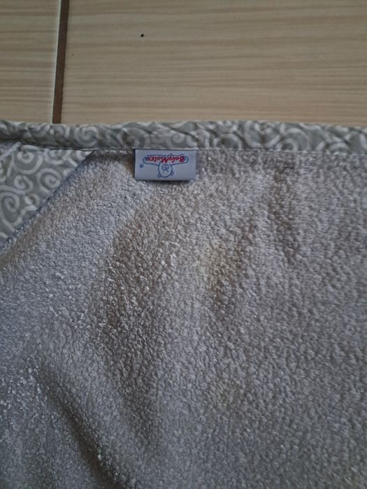 Ręcznik kąpielowy Babymatex szary 97x87