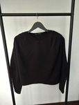 Czarna bluza wszyte bufki Zara