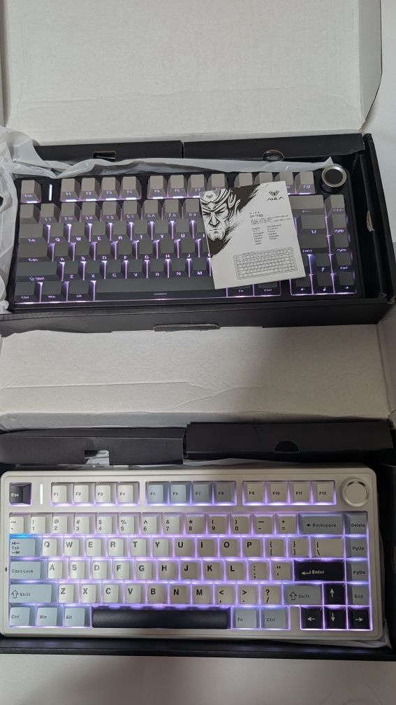 Aula f 75 mechanical keyboard
