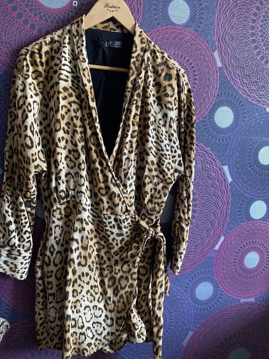 Платье Комбинезон Zara (леопард )