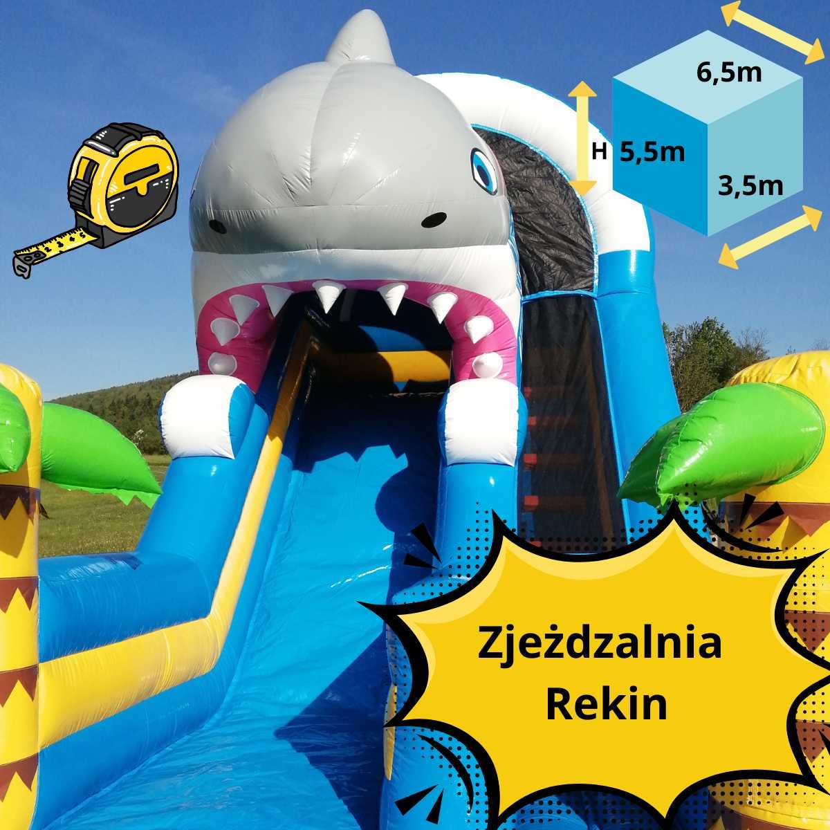 Dmuchaniec | Zjeżdzalnia | Zamek | Animacje dla Dzieci | Wata Cukrowa