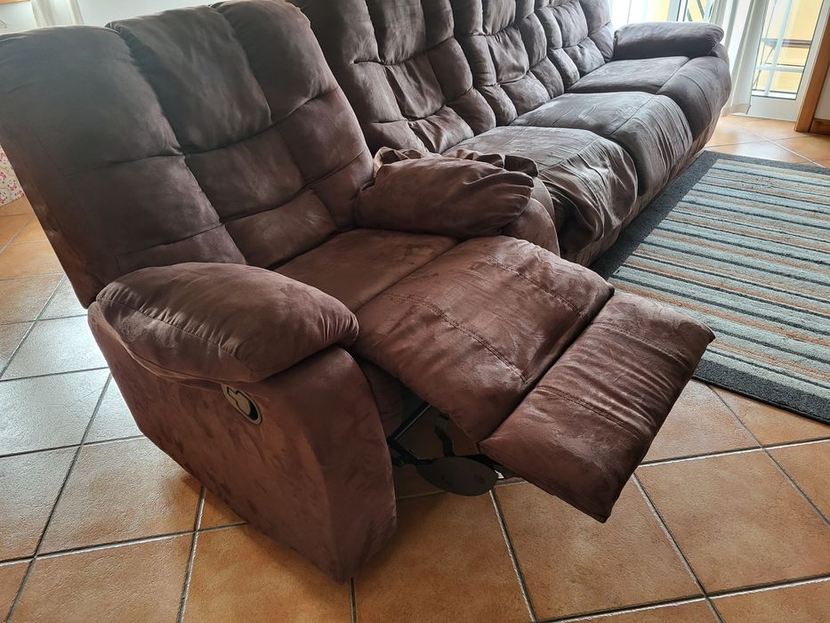 2 sofás extensíveis