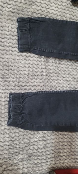 Джинсові штани, низ на резинці