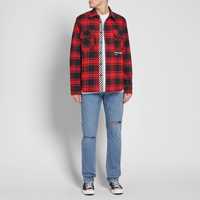 Фланелева сорочка OFF-WHITE QUOTE FLANNEL SHIRT
оригінал