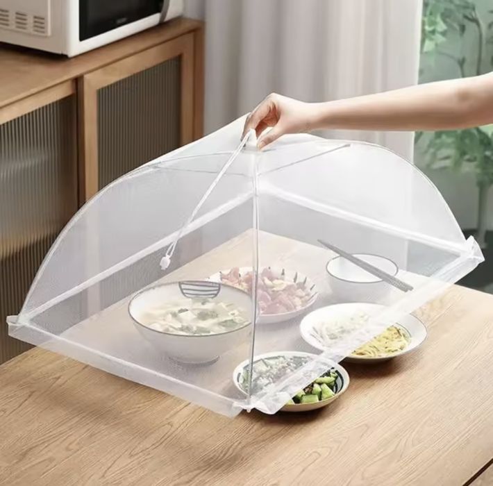 Parasol siatkowy klosz na jedzenie przeciw owadom