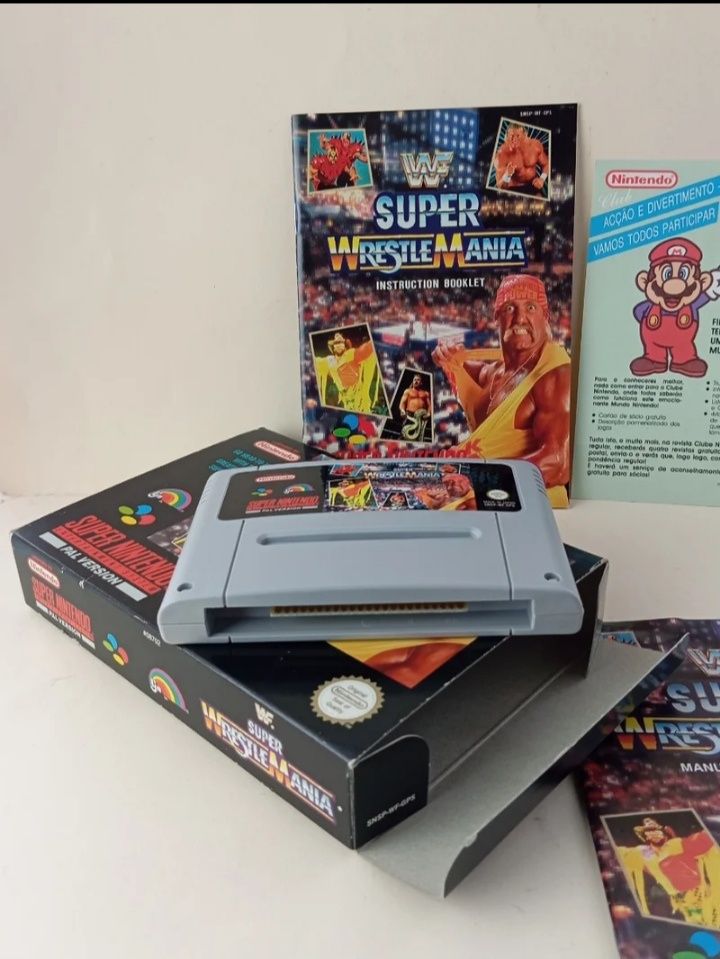 Super WrestleMania -wf super nintendo